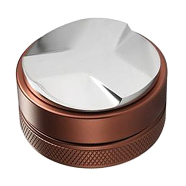 DOLITY Stainless Reusable Steel Coffee Capsule Tamper Cup Distributor Refillable 51mm-Three Pulp