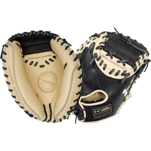 Under Armour 34" Genuine Pro Series Baseball Catchers Mitt, Right Hand