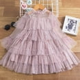 thumbnail image 1 of Vestido para niñas de 2 a 8 meses con lazo grande, elegante vestido de princesa para fiesta de bodas, regalo de cumpleaños para niños, vestidos de Navidad, 1 of 5
