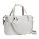 thumbnail image 1 of Bolsa de mano para raqueta de pickleball con cierre de cremallera, ligera, práctica para hombres y mujeres. Blanco, 1 of 8