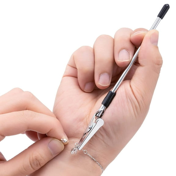 Bracelet Helper Tool - Metal Jewelry Clasp Helper Bracelet Fastener Helper Jewelry Assistance Tool for Bracelet Necklace Jewelry Watch - Put Your Bracelet On By Yourself