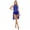 Blue, variant on iEFiEL Womens Sleeveless Lyrical Dance Dress Shiny Rhinestones Flowy Skirt Strappy Back Ballet Leotard Navy Blue XXL