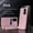Pink, variant on Lunvic for Samsung Galaxy S26 Smart View Wallet Case, PU Leather Folio Flip Cover with Clear Display Window Card Slot, Pink