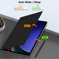 thumbnail image 4 of Étui pour Samsung Galaxy Tab S9 S8 Ultra S7 FE Plus, Étui Magnétique pour Tablette, Étui à Rabat Antichoc pour Galaxy Tab S9 S8 S7, Noir, P8 Plus 12,4 Pouces, 4 of 6