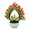 Red-RD-home supplies, variant on LEFTHIGH Home Realistic Simulated Flower Bouquet Plastic 26cm Lifelike Home Office Decoration Eco-Friendly Durable Hassle-Free Fake Flowers Valentine Gifts