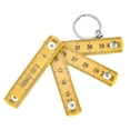 thumbnail image 3 of Folding Ruler, Premium 2Pcs ABS Folding Ruler Portable 0.5m Foldable Ruler with Keyfor Carpentry Laying Tiles Woodworking Ruler, 3 of 8