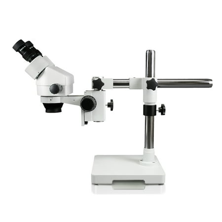 Vision Scientific VS-3EZ Binocular Zoom Stereo Microscope  10x WF Eyepiece  0.7x—4.5x Zoom  3.5x—90x Magnification  0.5x & 2x Auxiliary Lens  Single Arm Boom Stand price history on PriceWatchPro