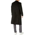thumbnail image 4 of Adam Baker Men's Topcoat, Single Breasted Luxury Wool Full Length Topcoat for Men, 4 of 4