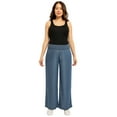 thumbnail image 3 of Destination Maternity Women's Smocked Wide Leg Pant, Sizes S-XXL, 3 of 3