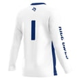 thumbnail image 3 of Unisex GameDay Greats #1 White Rice Owls  Lightweight Volleyball Jersey, 3 of 4