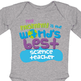 thumbnail image 4 of Inktastic Science Teacher Mom Boys or Girls Long Sleeve Baby Bodysuit, 4 of 5