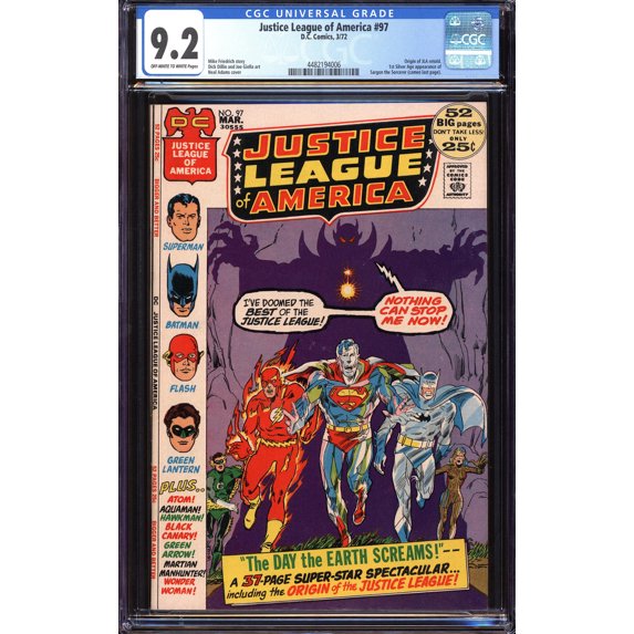 Justice League of America #97 - CGC 9.2 Comic Book