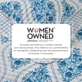 thumbnail image 4 of Coastal Quilt Set - Lightweight, Soft, All-Season - 2-Piece Reversible Nautical Bedding Set (Twin / Twin XL, Nautical Medallion), 4 of 6
