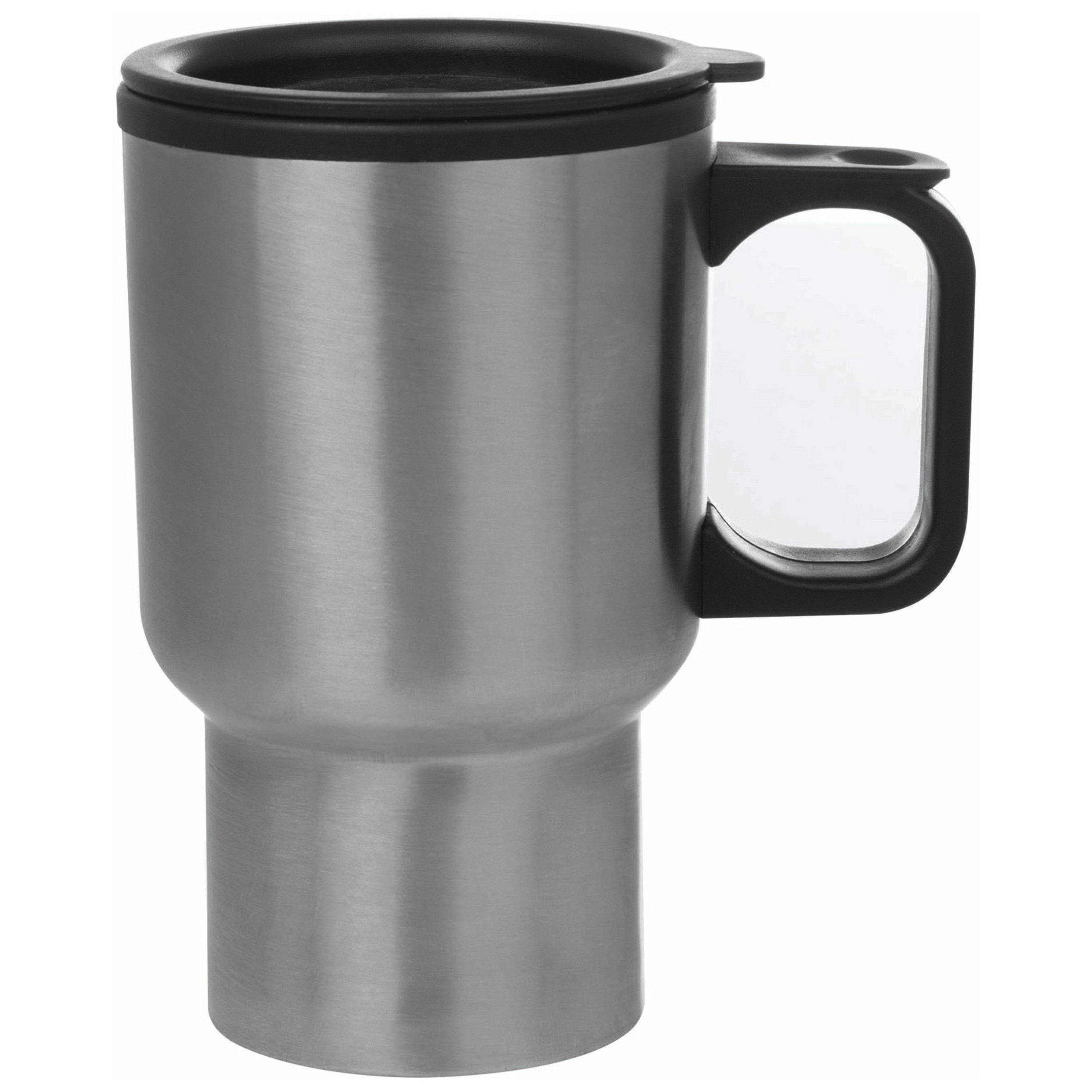 STAINLESS STEEL TRAVEL MUG NO HANDLE 16 OZ JEEP OR JEEP GRILL 