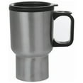 thumbnail image 2 of Double Wall Stainless steel  travel Insulated coffee Tea mug 16 oz with handle  keep it  warm, 2 of 3