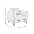 thumbnail image 3 of Picket House Furnshings Hanson Chair in Fiero Black, 3 of 10