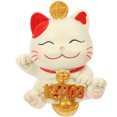 thumbnail image 4 of Chats en Résine Figurine Fortune Cat Décorations Figurine de Chat Animaux en Résine Statue de Chat, 4 of 8