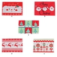 thumbnail image 4 of Inteprter Alfombrilla de vajilla para cena de Navidad, decoración de de comedor, alfombrillas bonitas para fiesta, posavasos decorativos, accesorios Kits de decoración para fiestas Tipo 2 Inteprter HA070082-02, 4 of 6