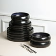 thumbnail image 2 of Stone Lain Lagoon 24-Piece Dinnerware Set Stoneware, Black, 2 of 2
