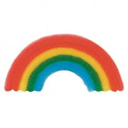 Edible Sugar Primary Rainbow Decorations - 12 Count - National Cake Supply