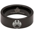 thumbnail image 5 of Viking Raven Tungsten Carbide Ring, 5 of 9
