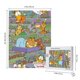 thumbnail image 5 of Rompecabezas de madera de 500 piezas GarField: adecuado para niños y adultos, rompecabezas para niños y niñas, juguetes de juego de entretenimiento con rompecabezas, talla única, 5 of 8
