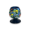 thumbnail image 4 of Confetti Rock Shot Glass | Blue Rim Cognac Style (1Piece), 4 of 5