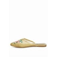 thumbnail image 4 of London Rag Shara Floral Embroidered Womens Mesh Mules, 4 of 10
