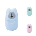 thumbnail image 4 of 50pcs Outdoor Travel Disposable Soap Paper Hand Washing Portable Mini Bath Clean Box Paper Soap Sheets, 4 of 8