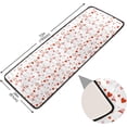 thumbnail image 2 of SKYSONIC 2'X6' Romantic Flamingos Couple Runner Rug with Rubber Backing, Valentine's Day Pink Non Slip Entryway Rug Runner Washable Soft Area Rug Carpet for Hallway Bedroom Kitchen Decor, 2 of 6