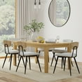 thumbnail image 3 of Simpli Home Eastwood 66 inch x 40 inch Rectangle Contemporary Dining Table in Oak, 3 of 13