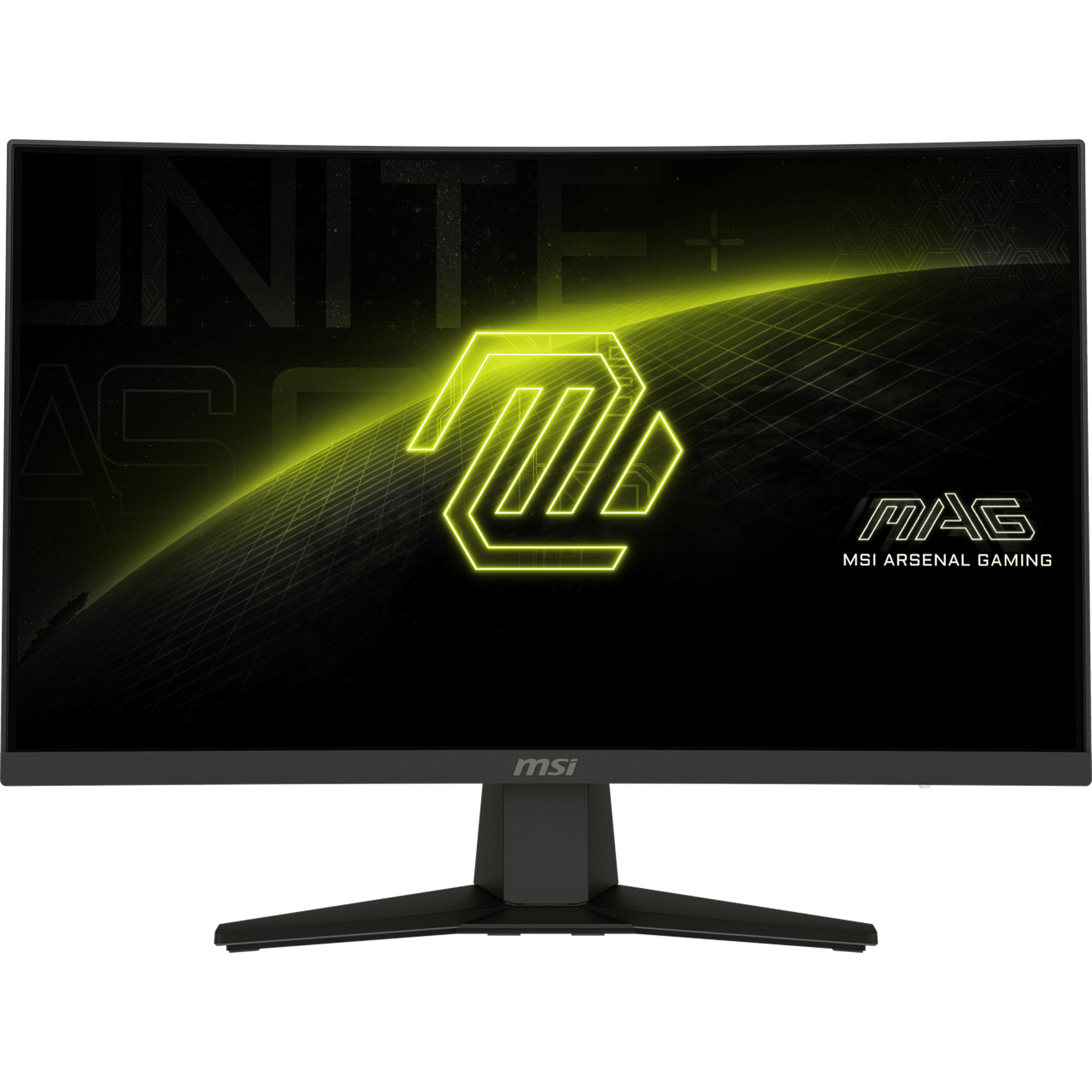 MSI MAG 244C 24 inch VA FHD Display 180Hz FreeSync Curved Gaming Monitor - 1500R Curve - VA Panel - 180Hz - 1ms - HDR Ready - Eye Care - Adaptive Sync - AI Vision - Less Blue Light