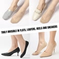 thumbnail image 6 of Ultra Low Cut Liner Socks Women No Show Non Slip Hidden Invisible for Flats Boat Summer 5 Pairs, 6 of 6