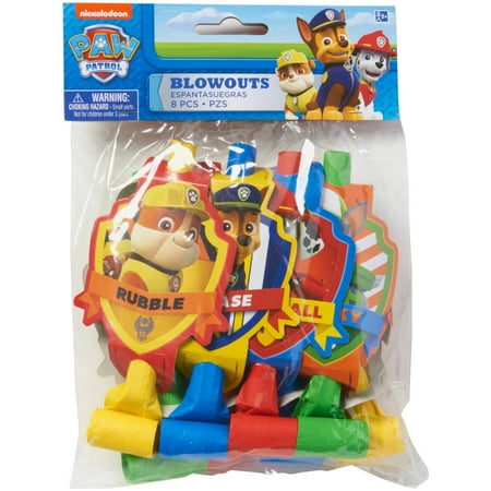  PAW  Patrol  Party  Blowers 8 Count Party  Supplies  
