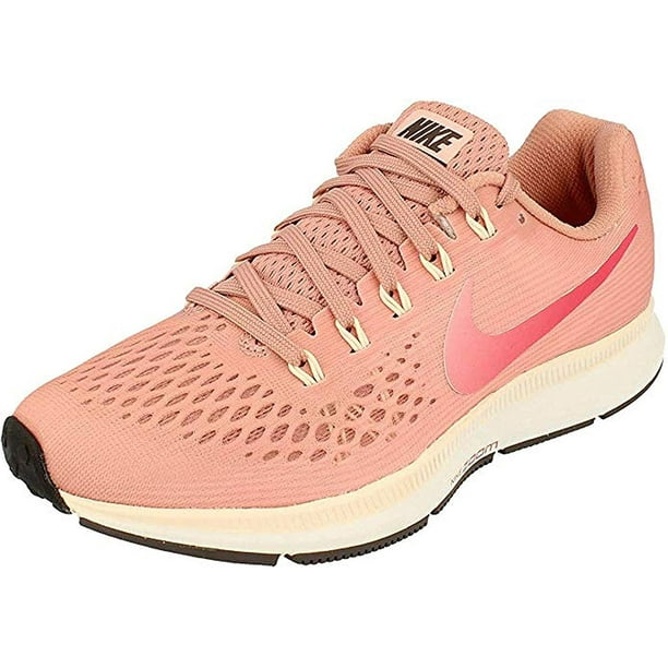 Nike Air Zoom Pegasus 34 Womens Wide Running 880561-606 Wide), Rust Pink Tropical Pink - Walmart.com