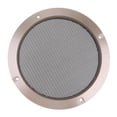 thumbnail image 2 of 2x 6inch Car Audio Cover Decorativo Rejilla de Malla Metálica Oro perfke Estuche para parrillas de altavoz, 2 of 9