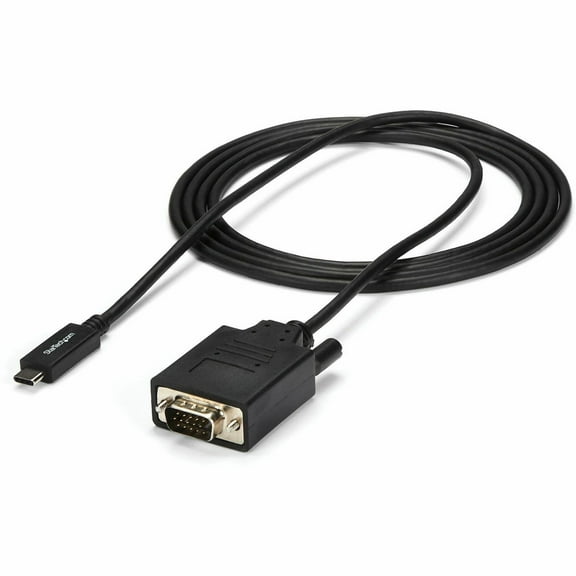 StarTech.com CDP2VGAMM2MB USB-C to VGA Adapter Cable - 2m (6 ft.) - 1920 x 1200