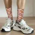 thumbnail image 6 of Vsdgher Maneki-Neko Cats Crew Socks for Men & Women, Breathable Casual Athletic Ankle Socks, 6 of 6