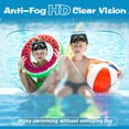 thumbnail image 2 of Máscara de buceo Freela Kids de vidrio templado antivaho impermeable, 2 of 7