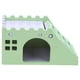 thumbnail image 5 of Hamster Staircase Villa Sleeping House Bear Pet Nest Log Cabinet (Verde) Ndcxsfigh Para estrenar, 5 of 7