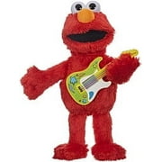 Sesame Street Rock and Rhyme Elmo Talking, Singing 14-Inch Plush Figure Toy