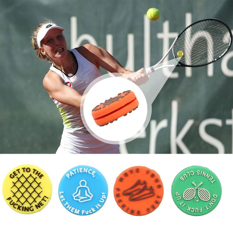 Lot De 3 Amortisseurs De Raquette De Tennis En Silicone Souple – Réduction Des Vibrations, Pour Débutants Et Pros