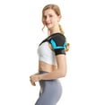 thumbnail image 2 of Shoulder Ice Pack Wrap with Compression Brace for Pain Relief, Rotator Cuff Support for Men & Women, Adjustable Shoulder Brace for Torn Tendon, Dislocation, Bursitis, Fits Left & Right Arm, 2 of 7