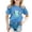 Blue, variant on Girls Clothes Cute Graphic Shirts Kids Short Sleeve T-Shirt Ocean Tee Tops Outfits