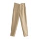 thumbnail image 3 of Mejora tu look con nuestros nuevos pantalones de pierna recta elásticos plisados adelgazantes, 3 of 5