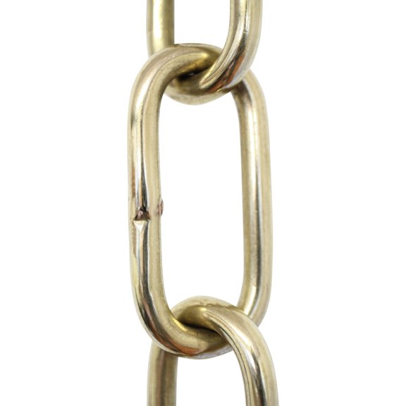 RCH Hardware CH-BR23-W Brass Chandelier Chain, Various Finishes (3 Feet)