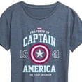 thumbnail image 3 of Marvel Captain America - The First Avenger - Women's Short Sleeve Graphic T-Shirt, 3 of 5