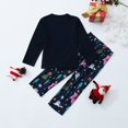 thumbnail image 3 of Pyjamas de Noël pour Enfants Pyjamas en Coton Biologique pour Tout-Petits, 3 of 7