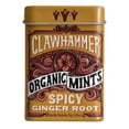 thumbnail image 4 of Clawhammer Organic Mints | USDA Certified Organic, Gluten Free, Non-GMO, Kosher | Spicy Ginger Root, 30 Count Tin (Pack of 12), 4 of 5
