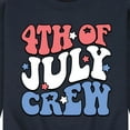 thumbnail image 3 of Instant Message - Fourth Of July Crew - Men's Crew Neck Fleece Pullover, 3 of 6